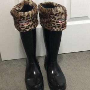 Black Hunter boots + liners